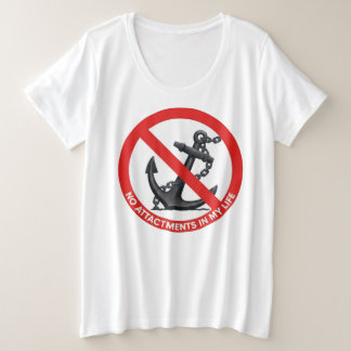Camiseta No attachments in my life