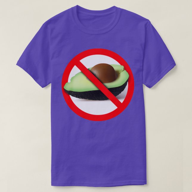Camiseta No Avocado (Frente do Design)