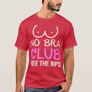 Camiseta No Bra Club Liberta O Feminismo Do Nips Feminismo