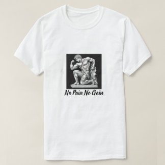 Camiseta No Brain No Gain |