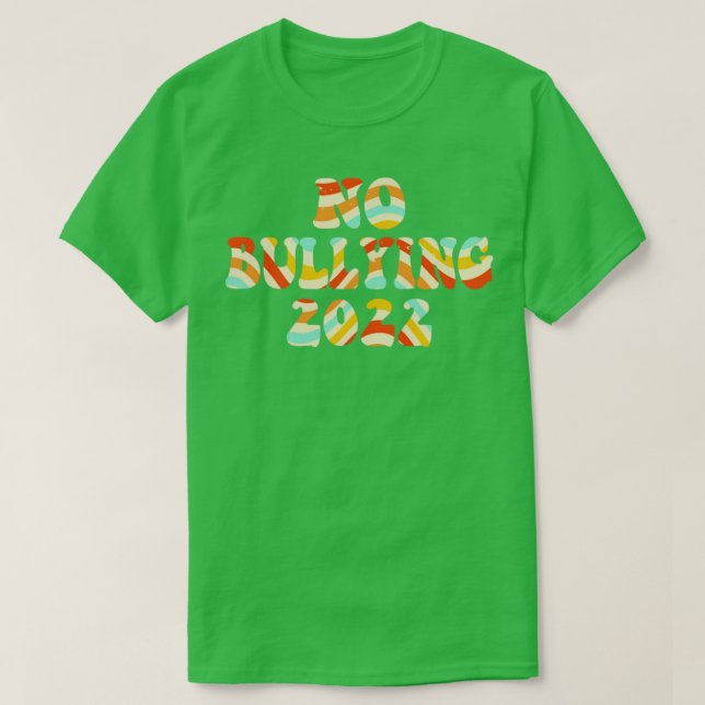 Camiseta No Bullying 2022 (Frente do Design)
