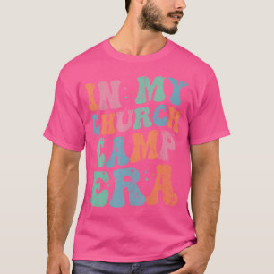 Camiseta No Campo Da Minha Igreja, Um Engraçado Acampamento