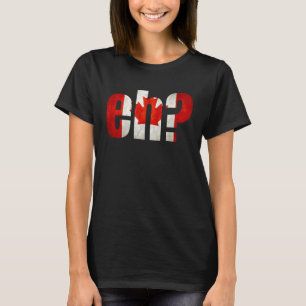 Camiseta No Canadá Flag Maple Leaf Vintage Canada Day Pride