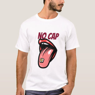 Camiseta NO CAP criatividade citação