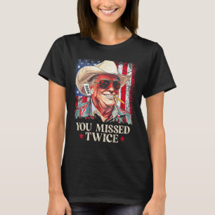 Camiseta (no Ck) Você Errou Duas Vezes Cowboy Ocidental Tru