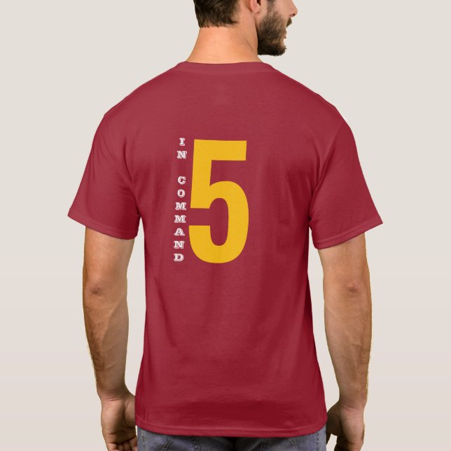 CAMISETA NO COMANDO #5 (Verso)