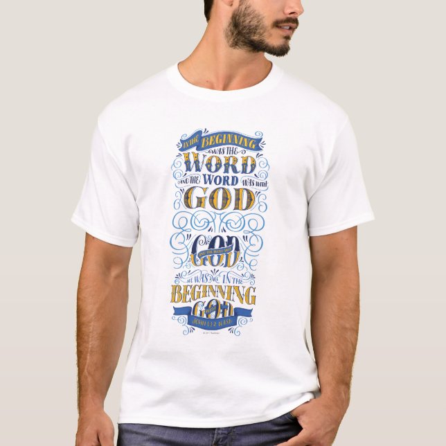 Camiseta No começo era a palavra (Frente)