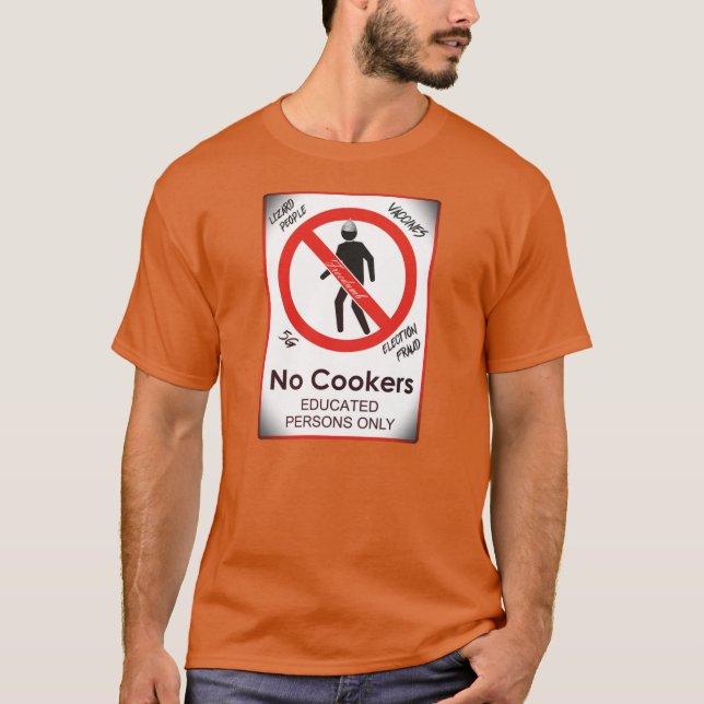 Camiseta No Cookers boy friends vintage (Frente)
