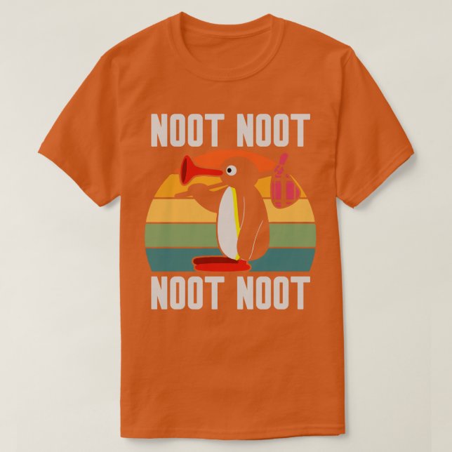 Camiseta Nó de Pingu Não 2 (Frente do Design)