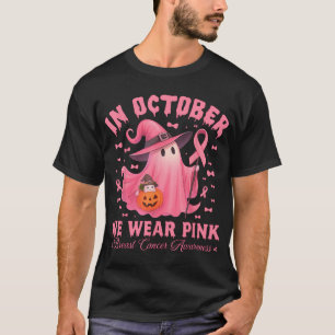 Camiseta No Dia das Bruxas de Outubro, Sensibilização Do Ca