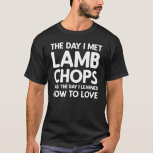Camiseta No Dia Em Que Conheci Lamb Chops