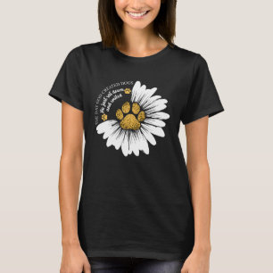 Camiseta no dia em que Deus criou cachorros ele sentou e es