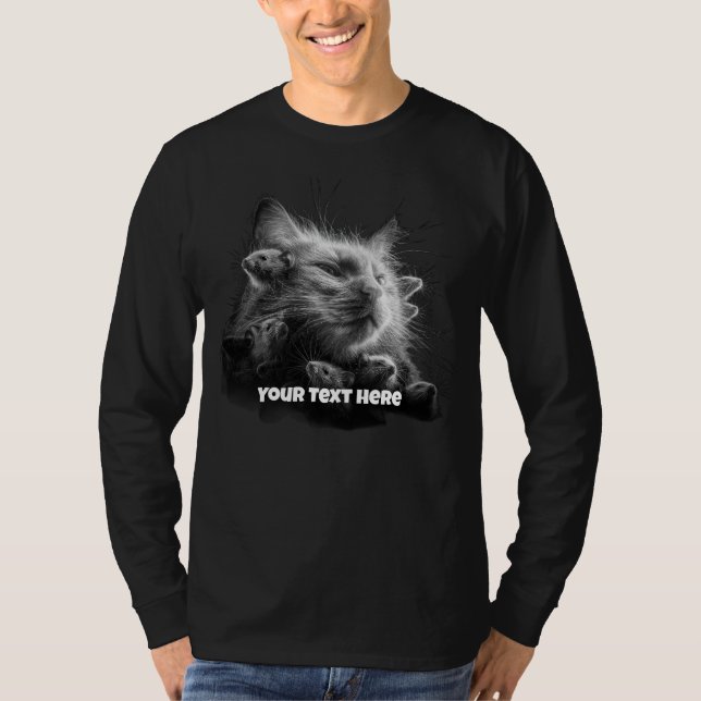 Camiseta No Enemies, Long Sleeves Tee (Frente)