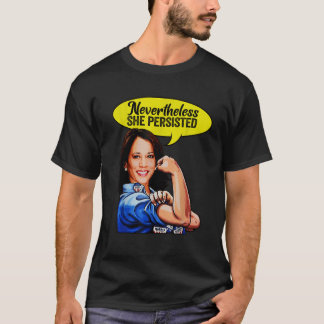 Camiseta No Entanto, Ela Persiste Kamala Harris Graphic F