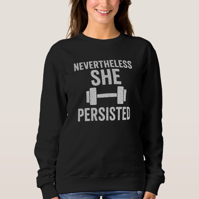 Camiseta No entanto, ela persistiu  (Frente)