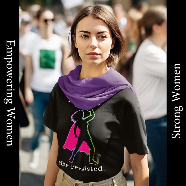 Camiseta No entanto, ela persistiu ao empoderamento das mul (Nevertheless She Persisted Empowering Women's T-Shirt)
