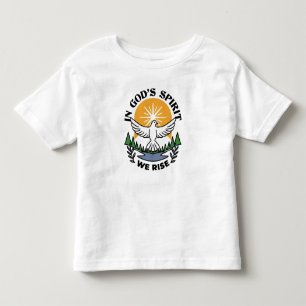 Camiseta No espírito de Deus que levanta - fé e liberdade