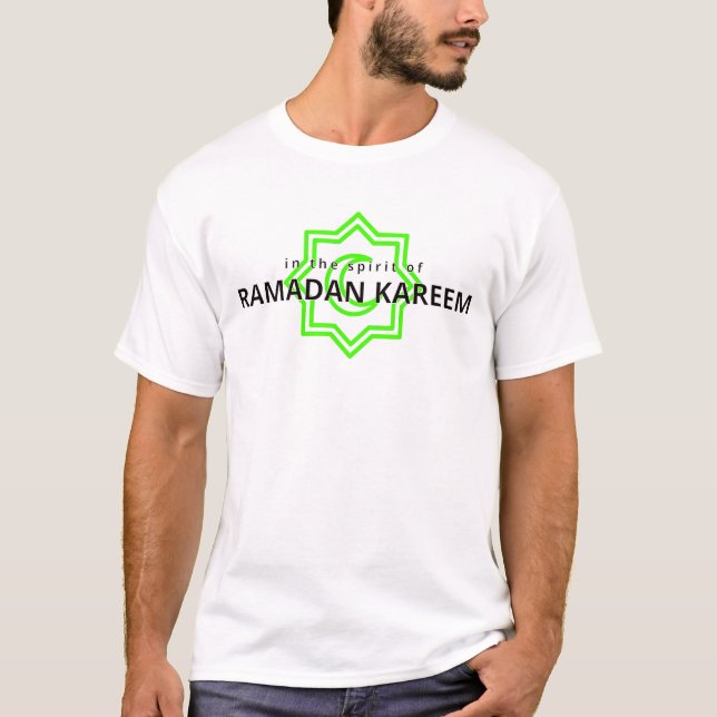 Camiseta no espírito de RAMADAN KAREEM (Frente)