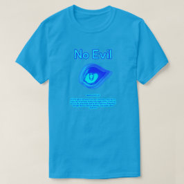 Camiseta No Evil - Logotipo de Onda Tropical -