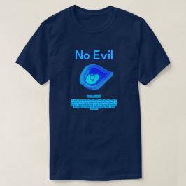 Camiseta No Evil - Logotipo de Onda Tropical -