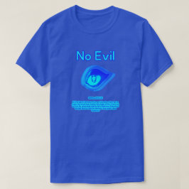 Camiseta No Evil - Logotipo de Onda Tropical -