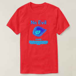 Camiseta No Evil - Logotipo de Onda Tropical -
