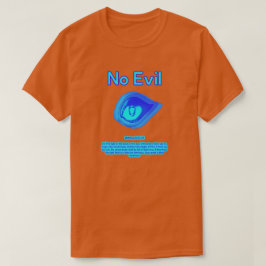 Camiseta No Evil - Logotipo de Onda Tropical -