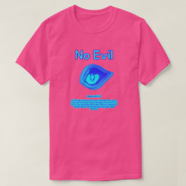 Camiseta No Evil - Logotipo de Onda Tropical -