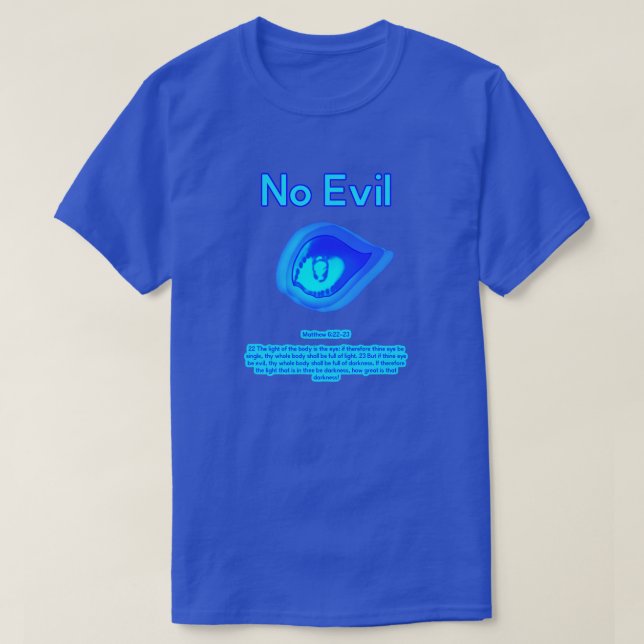 Camiseta No Evil - Tropical Wave Logo - (Frente do Design)