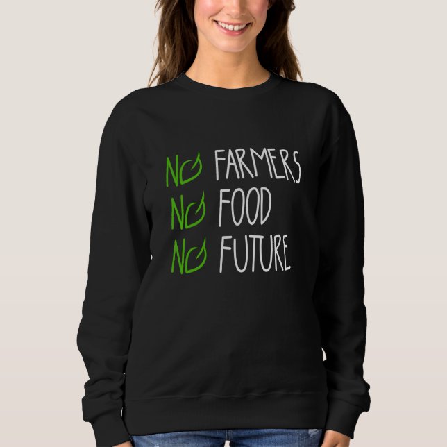 Camiseta No farmers no food no future for passionate farmer (Frente)