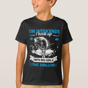Camiseta No Fim De Semana Eu Me Encontro Com Garotas Grande