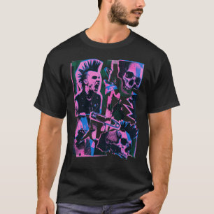 Camiseta No Future Punk – Gráfico Grunge Rebel Rio