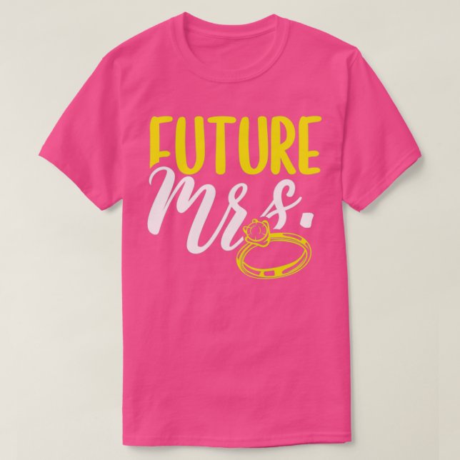 Camiseta No futuro sra (Frente do Design)