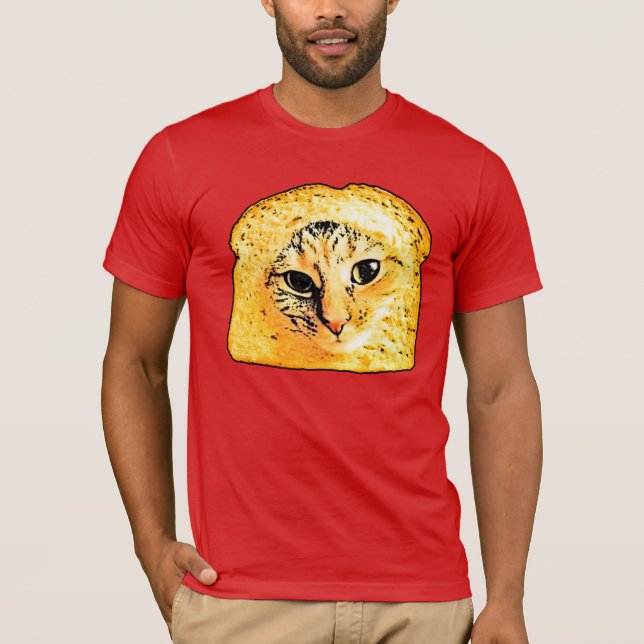 Camiseta No gato do pão (Frente)