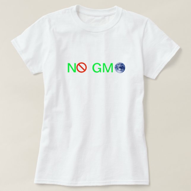 CAMISETA NO GMO (Frente do Design)