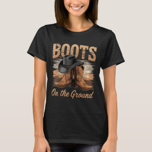 Camiseta No Ground Cowgirl Line Dance Women