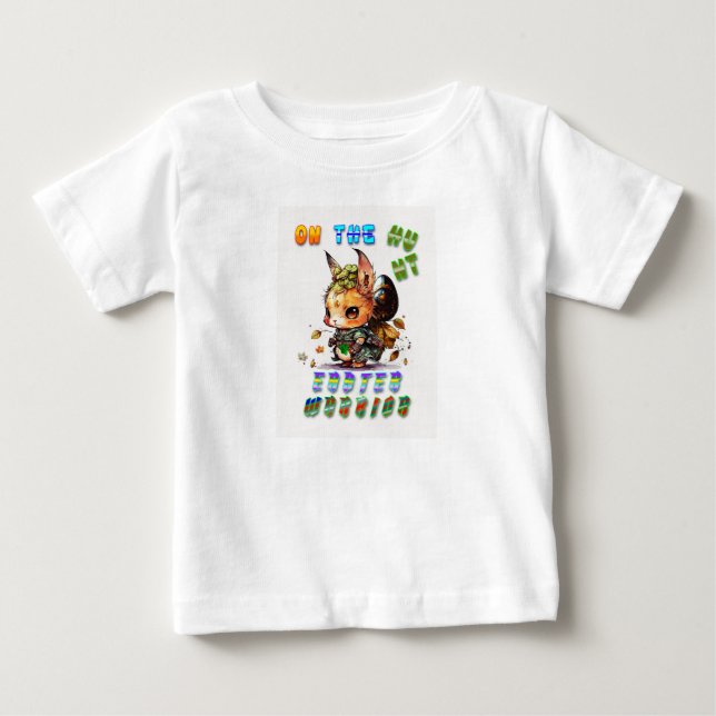 Camiseta No Guerreiro da Páscoa de Caça (Frente)