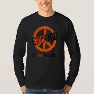 Camiseta No Gun Awarned Day Veste Orange Suficiente Gun End