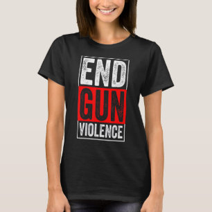 Camiseta No Gun Awarned Day Veste Orange Suficiente Gun End