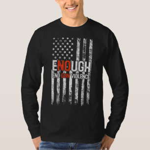Camiseta No Gun Awarned Day Veste Orange Suficiente Gun End