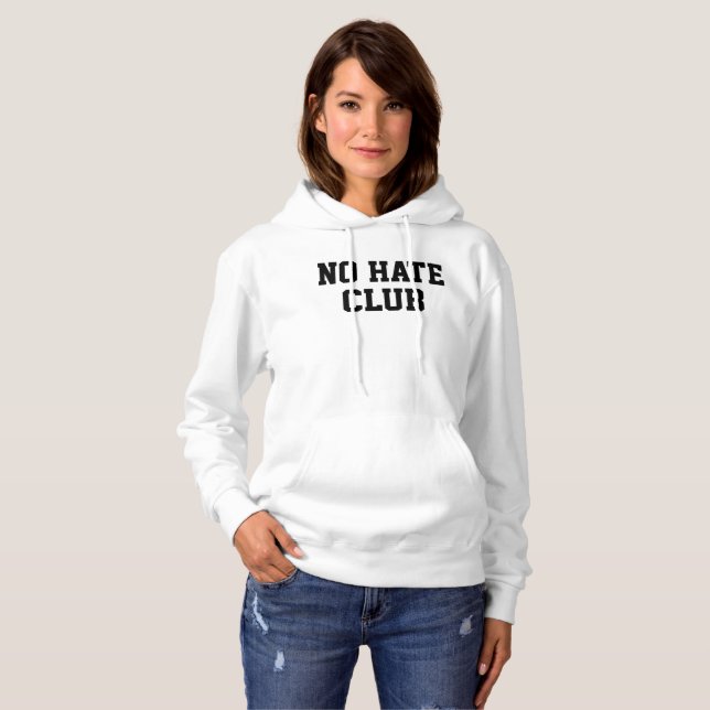 Camiseta No Hate Club (Frente Completa)