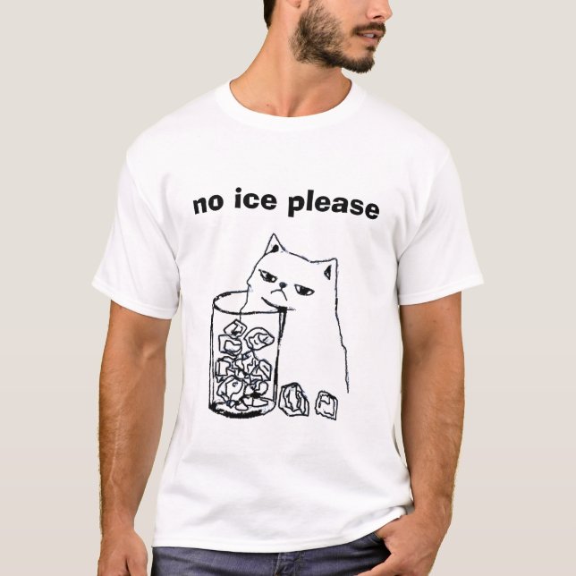 Camiseta no ice please (Frente)