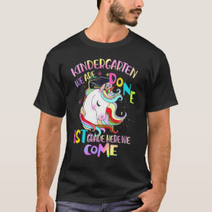 Camiseta No Jardim De Infância Fizemos 1rua Aqui Vimos