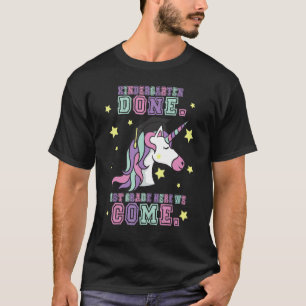 Camiseta No Jardim De Infância, Fizemos 1rua Da Grau Kinder