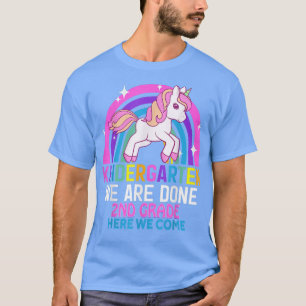 Camiseta No Jardim De Infância Terminamos segundo Graduado