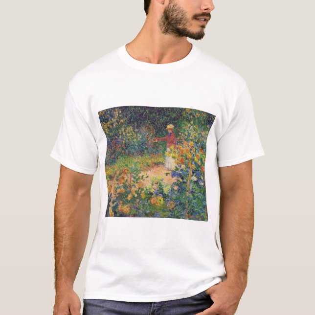 Camiseta No Jardim, Monet (Frente)