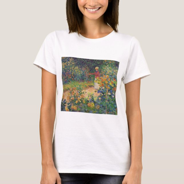 Camiseta No Jardim, Monet (Frente)