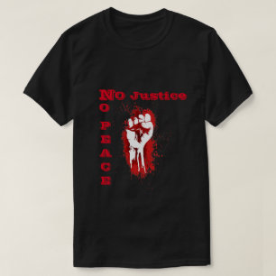 Camiseta 'No Justice No Peace'