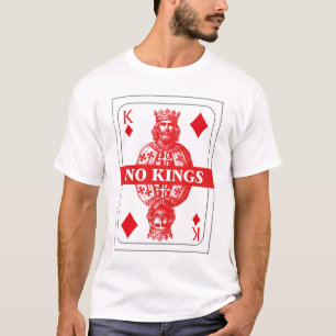 Camiseta No Kings Playing Card – Rei de Diamantes