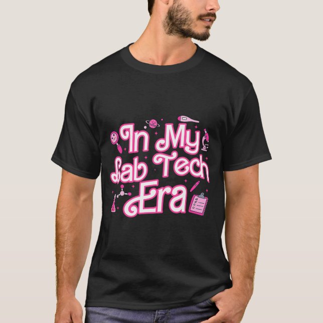 Camiseta No Laboratório Médico Da Era Da Tecnologia Do Meu  (Frente)